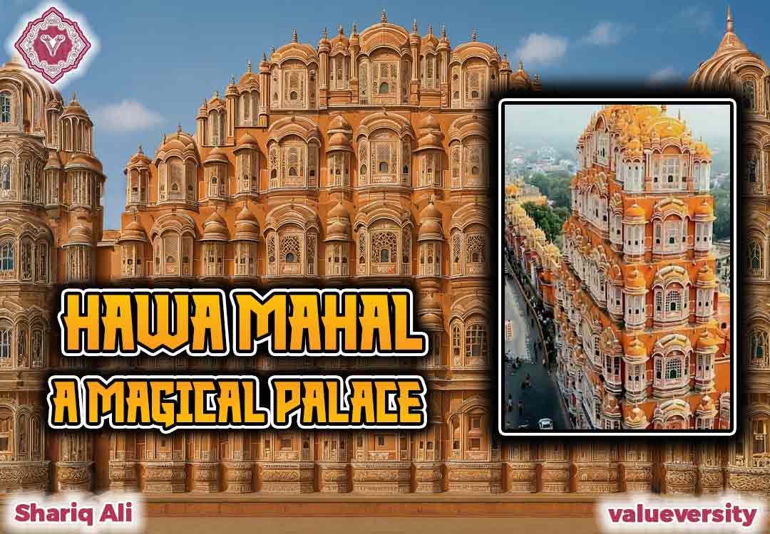 🌬️💖 Hawa Mahal – A Magical Palace! 🏰✨