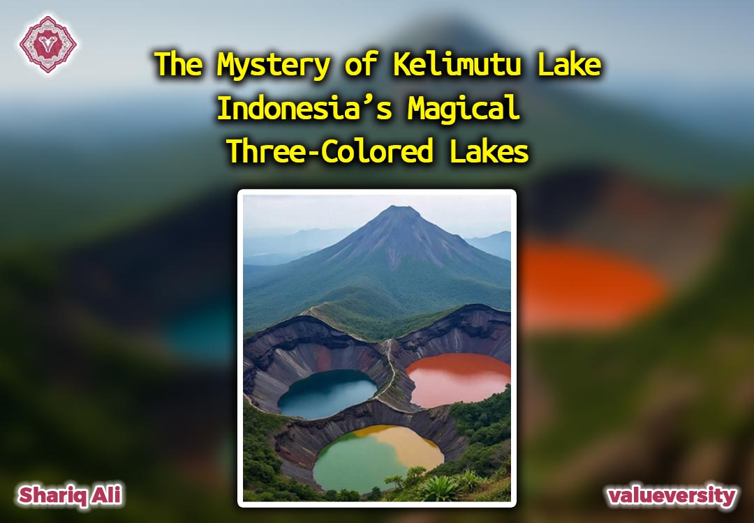 The Mystery of Kelimutu Lake — Indonesia’s Magical Three-Colored Lakes!