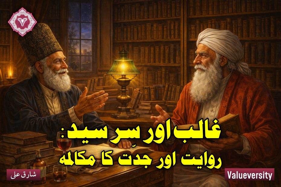 غالب اور سر سید: روایت اور جدّت کا مکالمہ