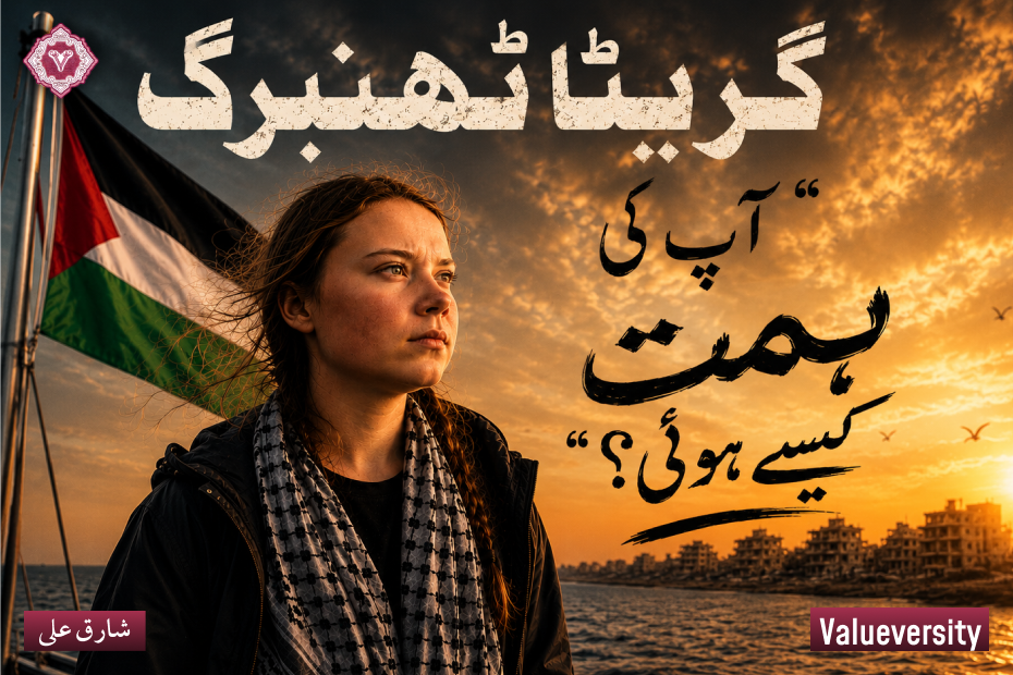 گریٹا تھنبرگ”آپ کی ہمت کیسے ہوئی؟”