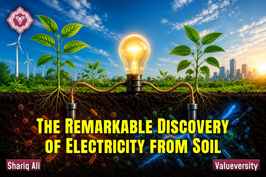 The Remarkable Discovery of Electricity from Soil