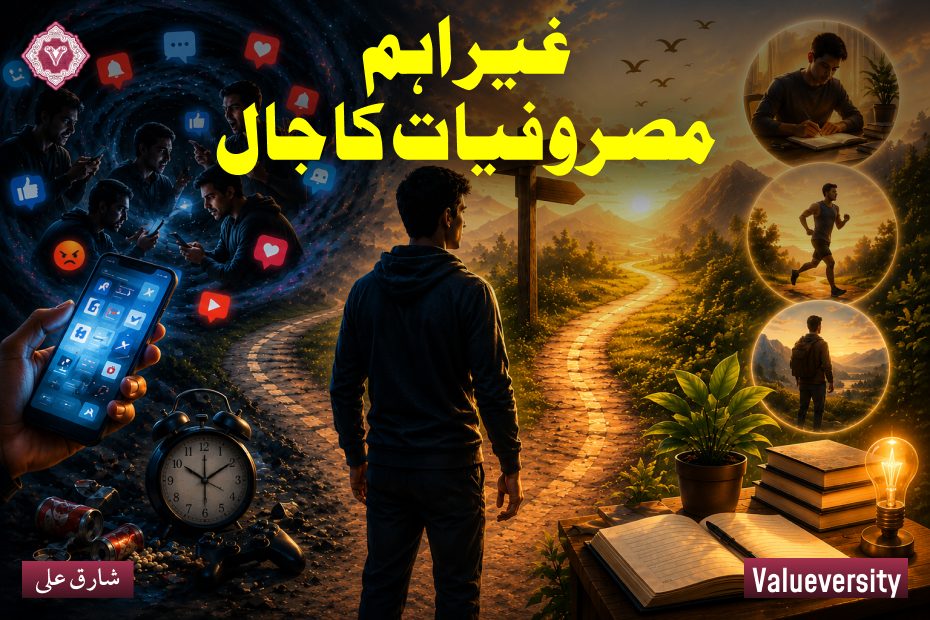 غیر اہم مصروفیات کا جال