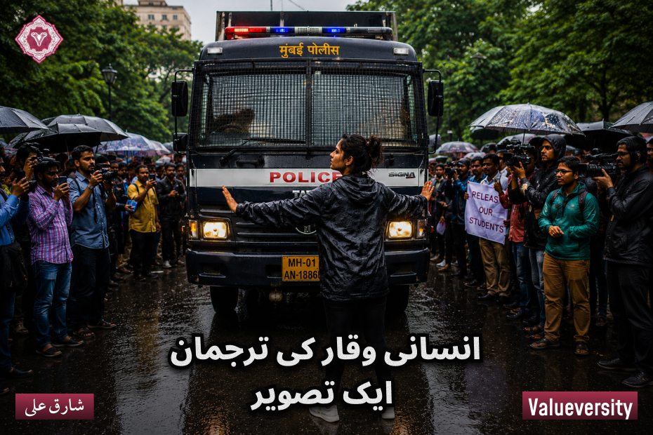 انسانی وقار کی ترجمان ایک تصویر