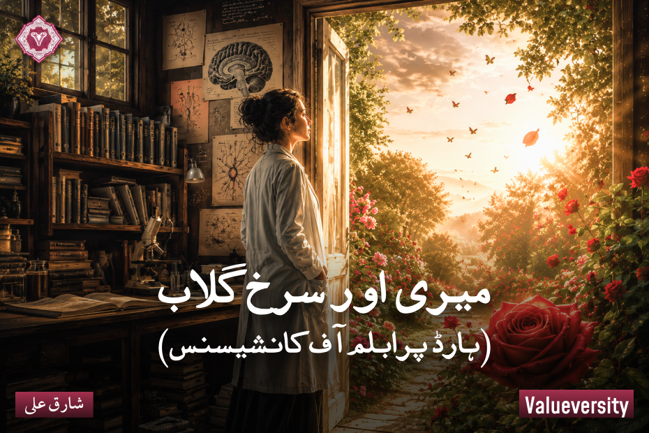 میری اور سرخ گلاب(ہارڈ پرابلم آف کانشیسنس)