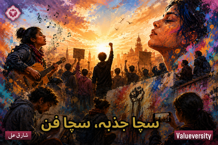سچا جذبہ، سچا فن