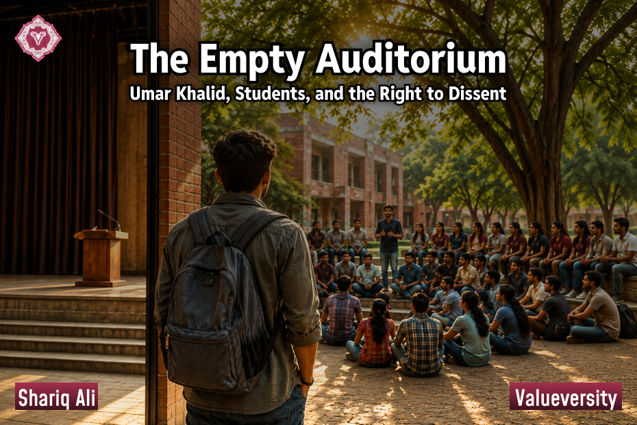 The Empty Auditorium: Umar Khalid, Students, and the Right to Dissent