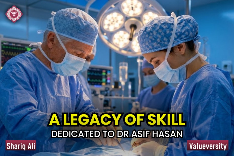 A Legacy of Skill: Dedicated to Dr Asif Hasan